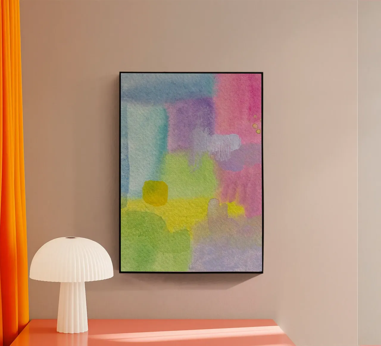 Pastel Abstract plexiglass da shadowedsunstudio