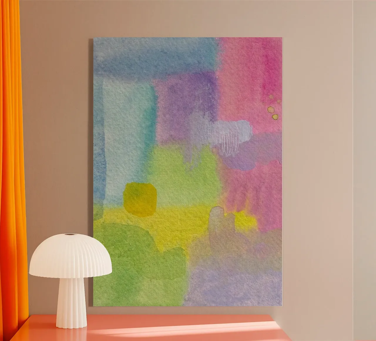 Pastel Abstract plexiglass da shadowedsunstudio