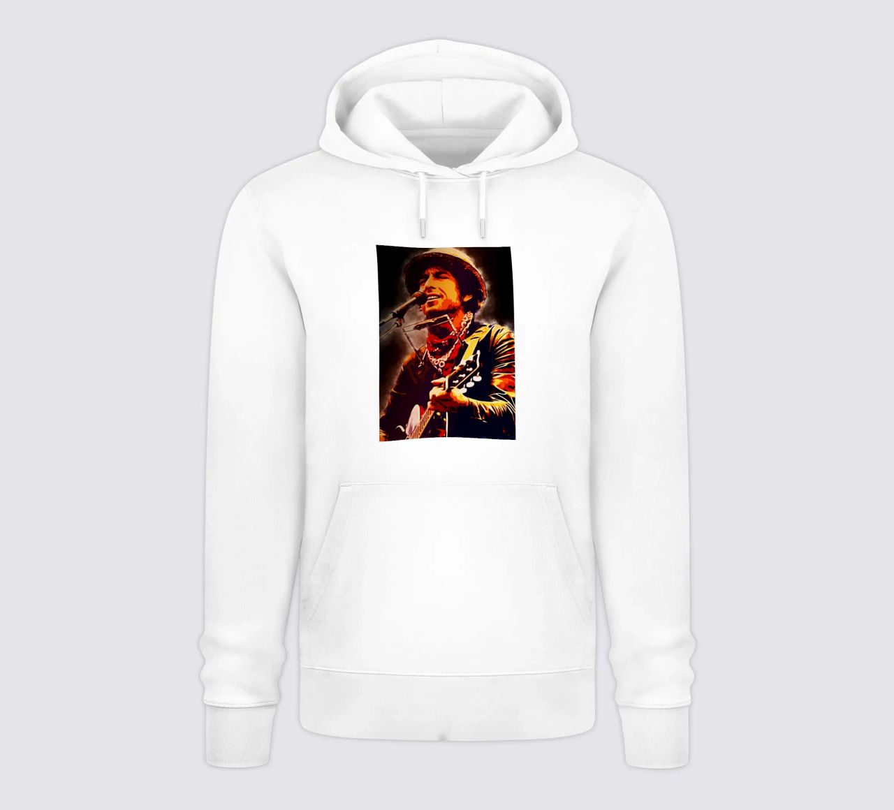 Arte di Bob Dylan felpa con cappuccio da neonartroom
