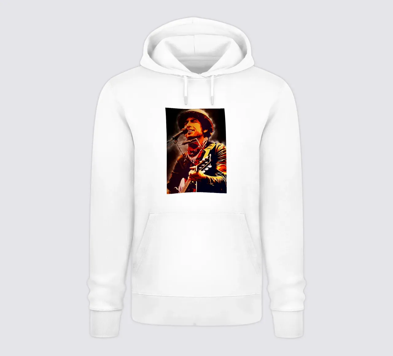 El arte de Bob Dylan sudadera con capucha de neonartroom