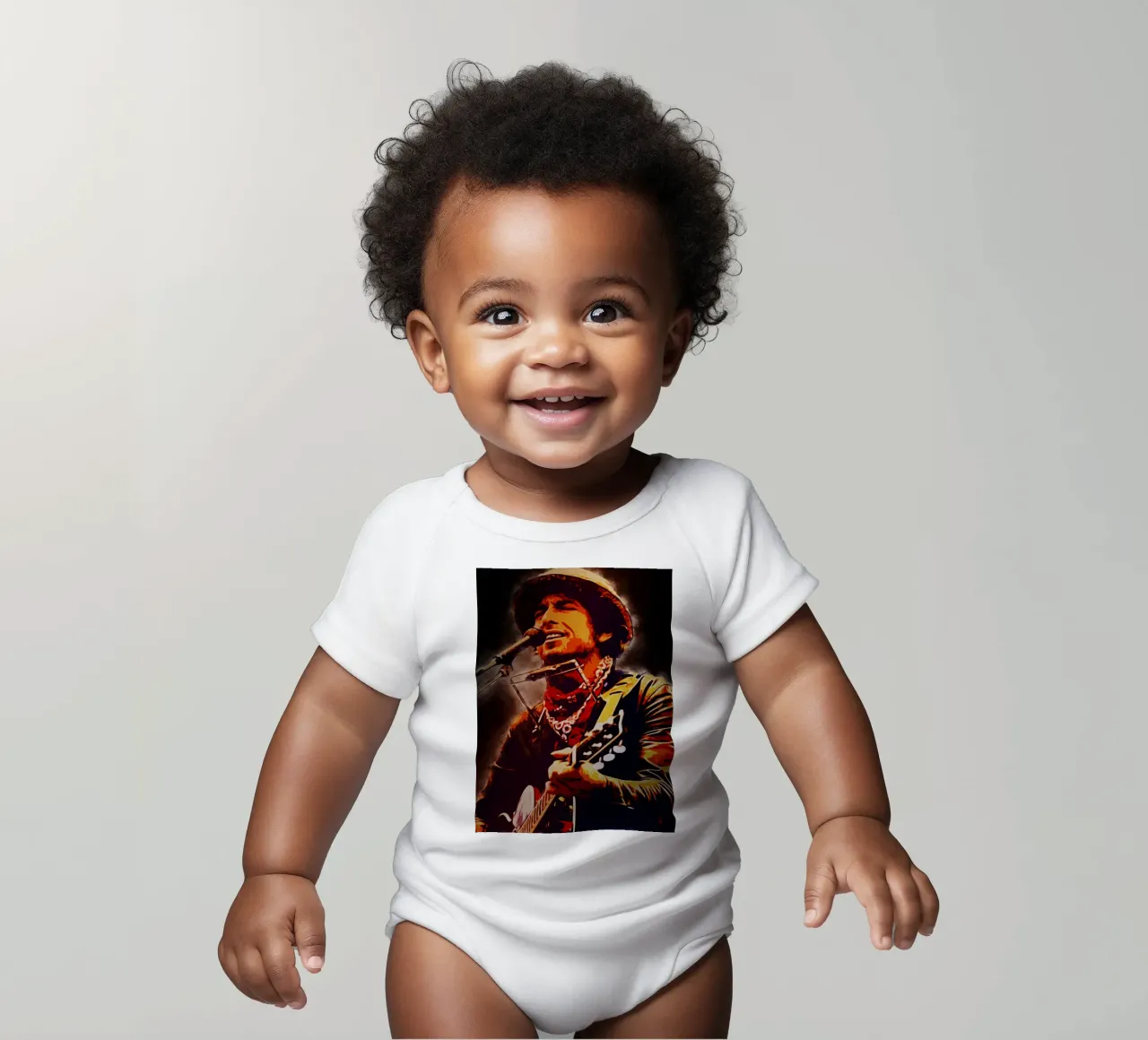 Arte di Bob Dylan body neonato maniche corte da neonartroom