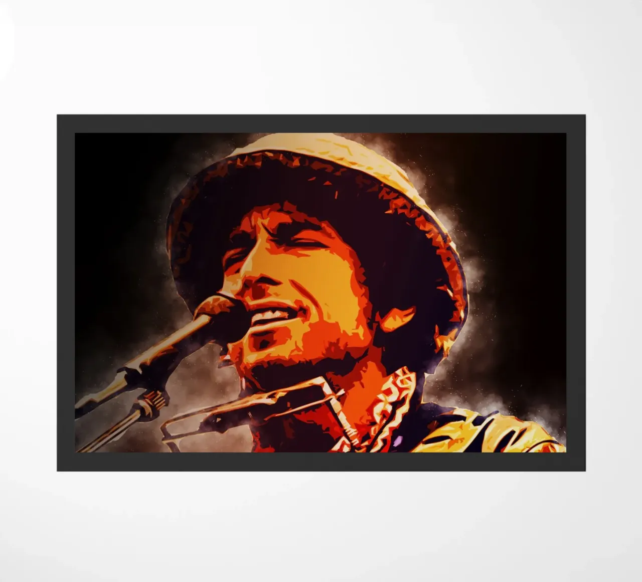 Arte di Bob Dylan zerbino da neonartroom