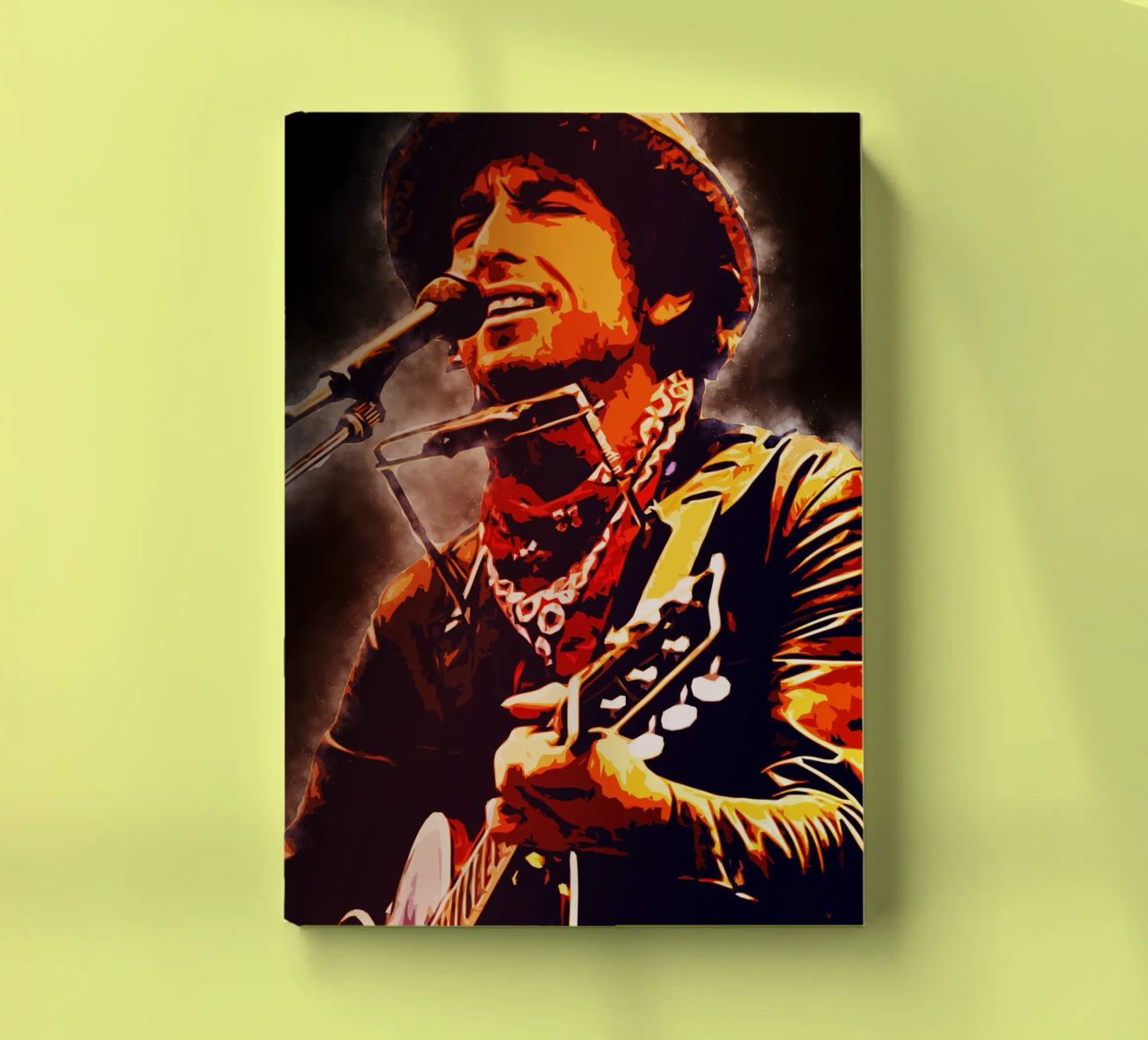 Art of Bob Dylan notebook by neonartroom