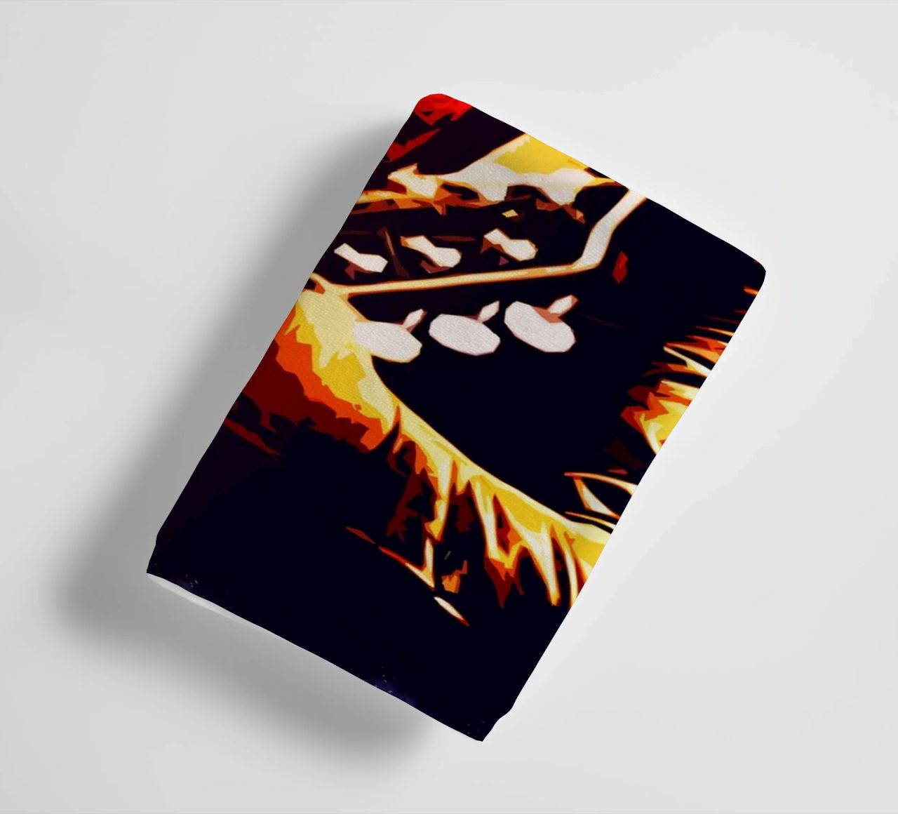 Kunst van Bob Dylan badhanddoek van neonartroom