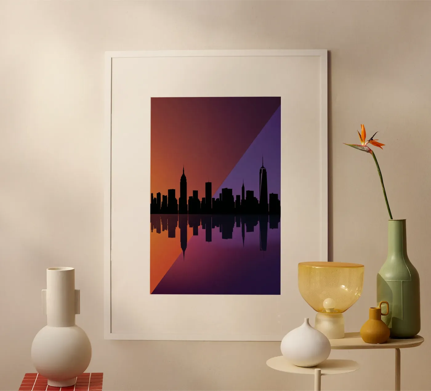 Sunset Reflection poster da AlbertKlee