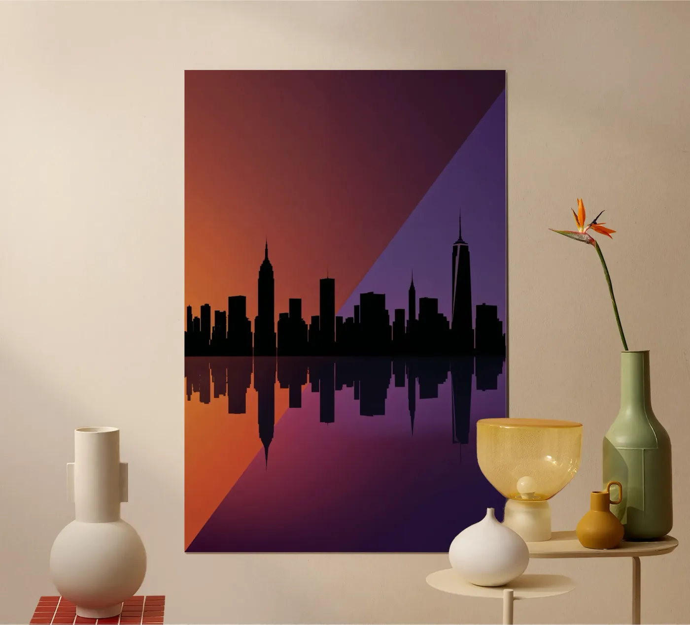 Sunset Reflection poster da AlbertKlee