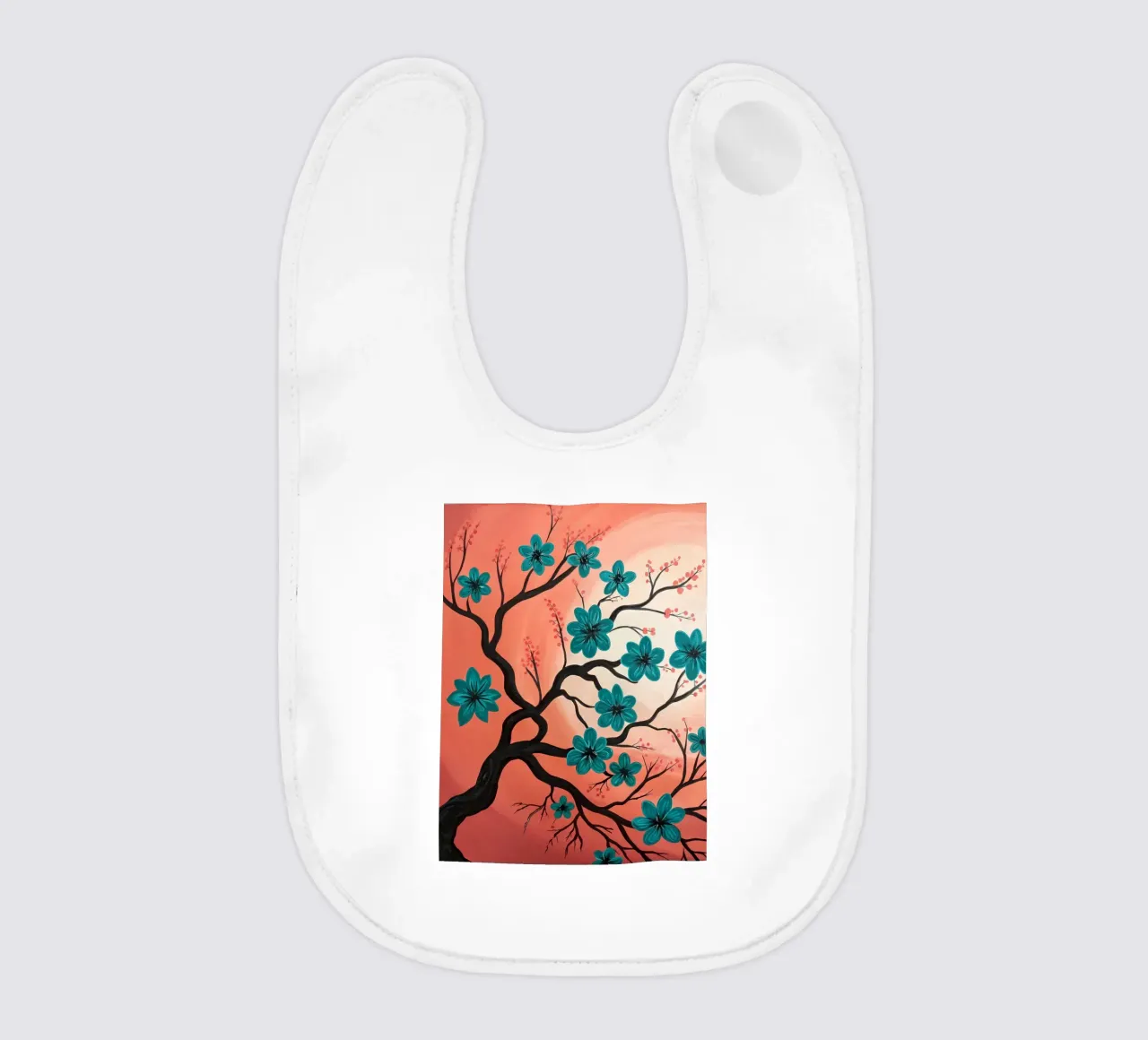 Albero di fiori di alzavola bavaglino da Artistic-shop