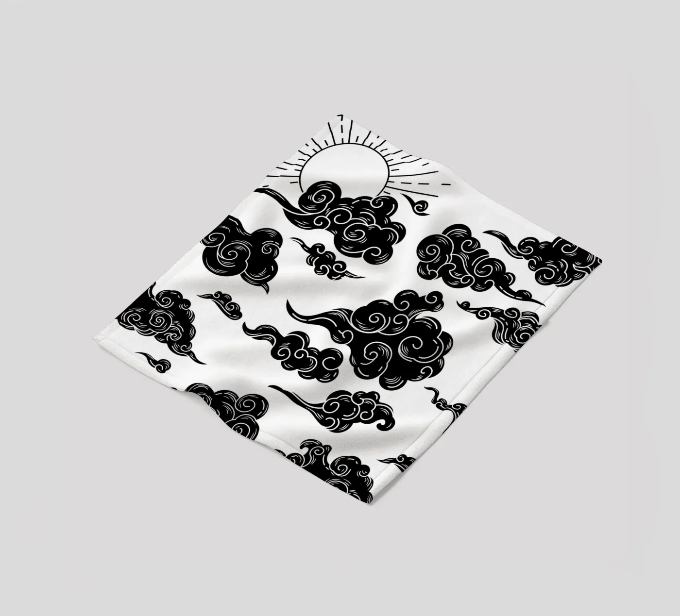 Clouds plaid polaire de Dreamer10