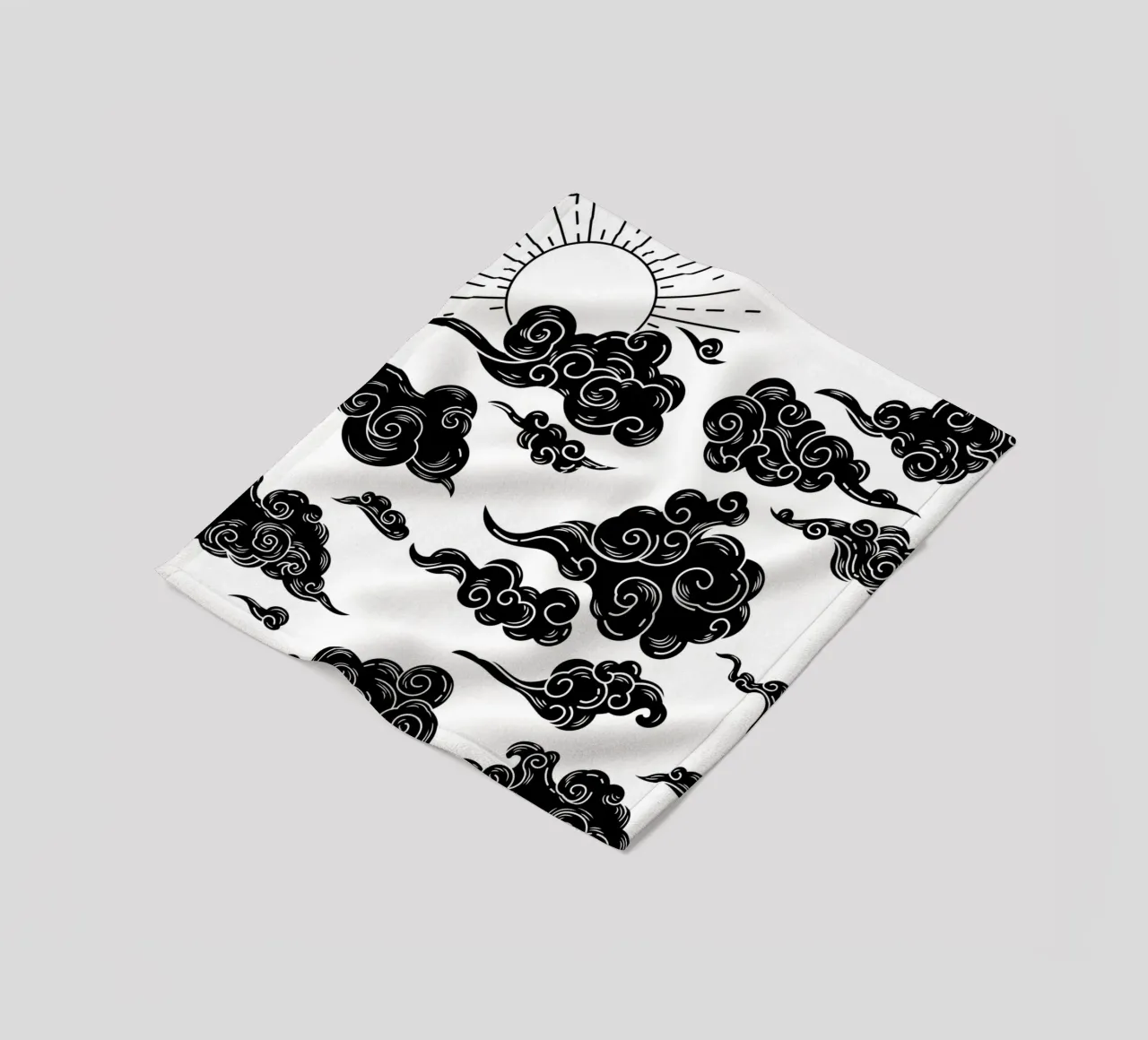 Clouds Fleecedecke von Dreamer10