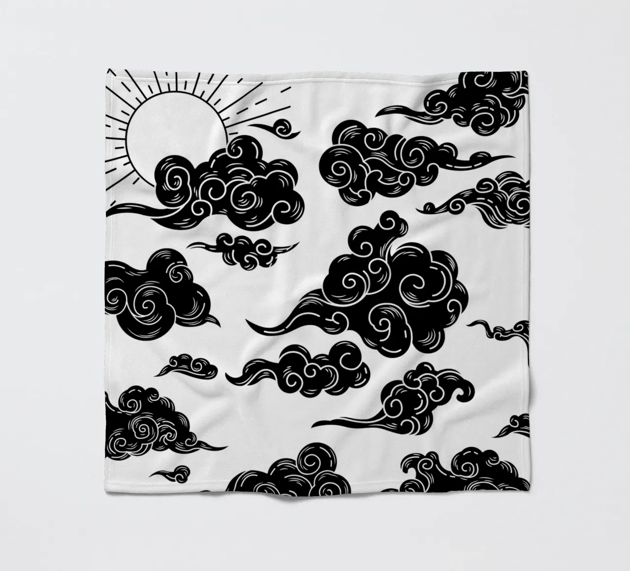 Clouds Fleecedecke von Dreamer10