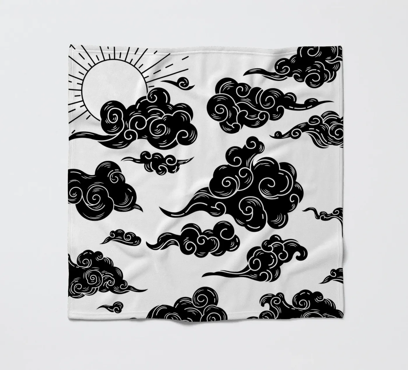 Clouds plaid polaire de Dreamer10