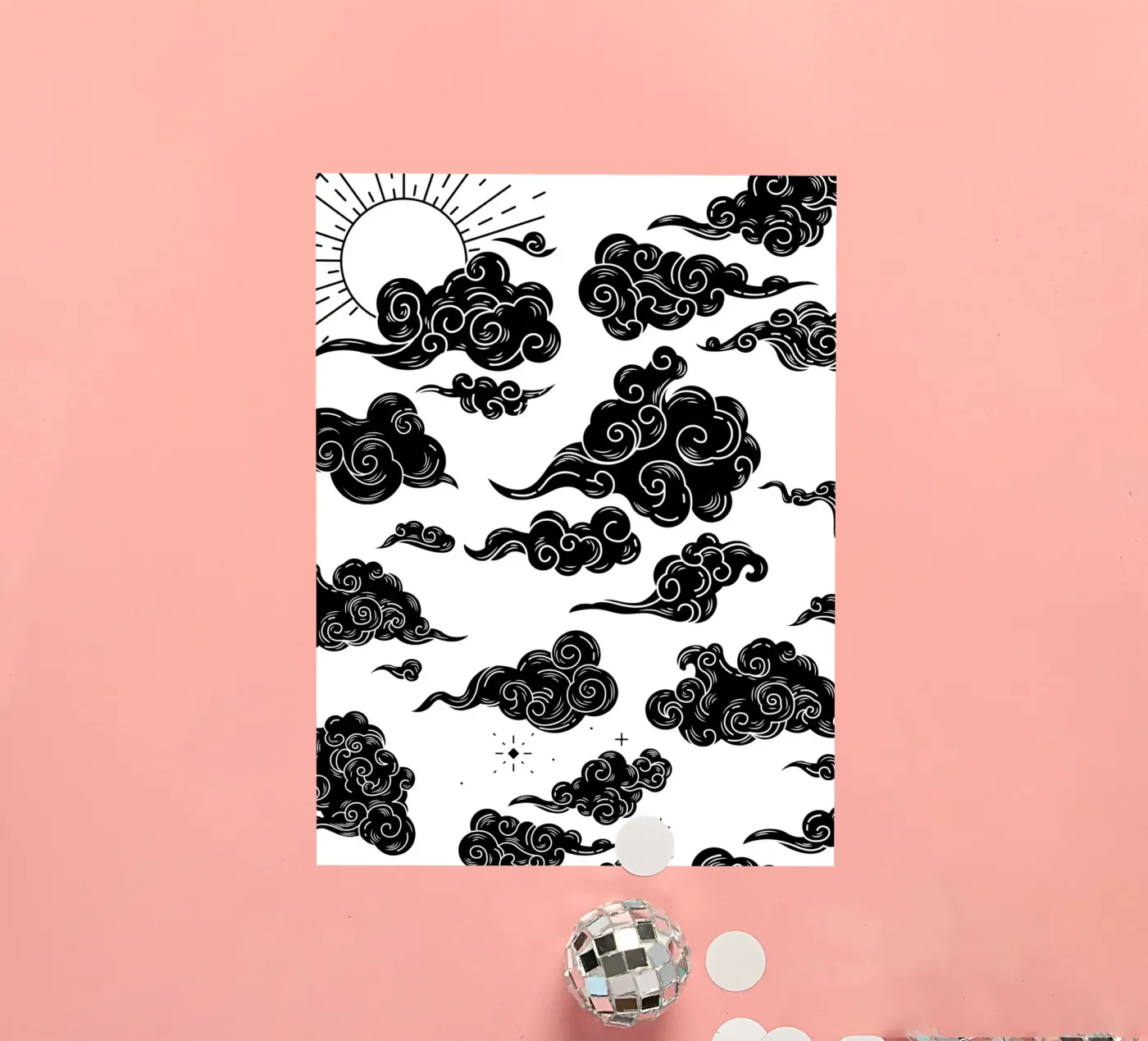 Clouds sticker van Dreamer10