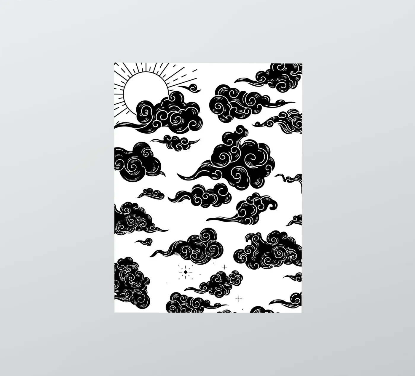 Clouds sticker van Dreamer10