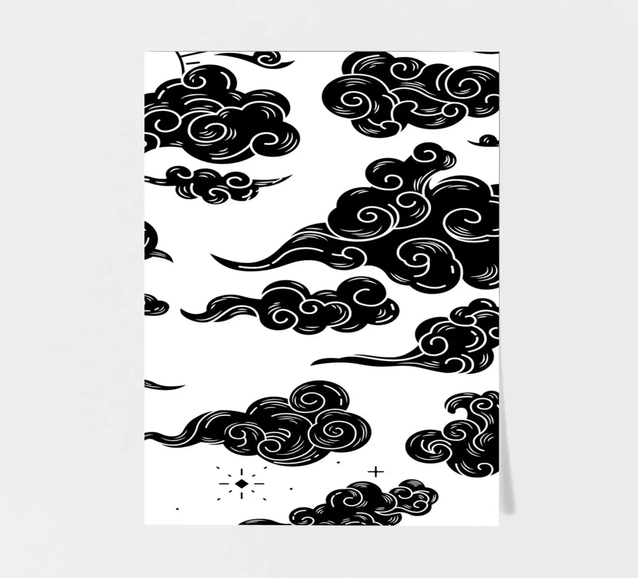 Clouds sticker sheet by Dreamer10