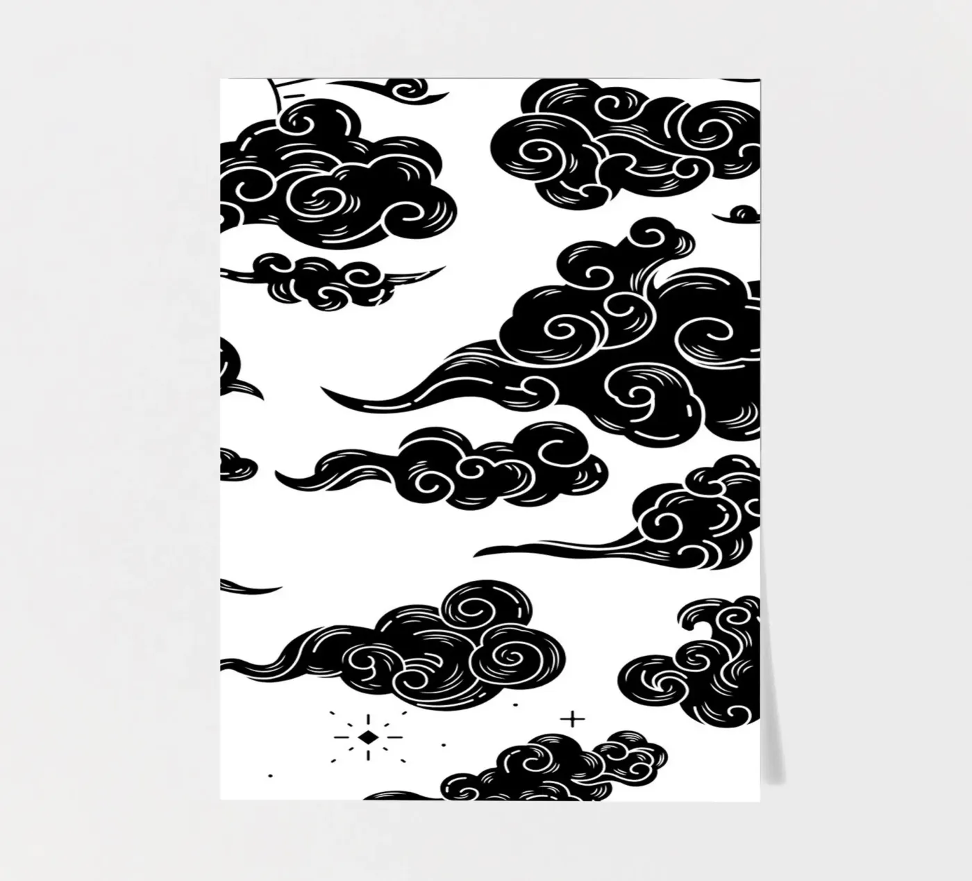 Clouds sticker sheet by Dreamer10