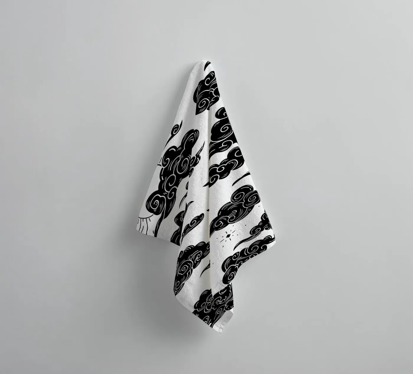 Clouds towel by Dreamer10