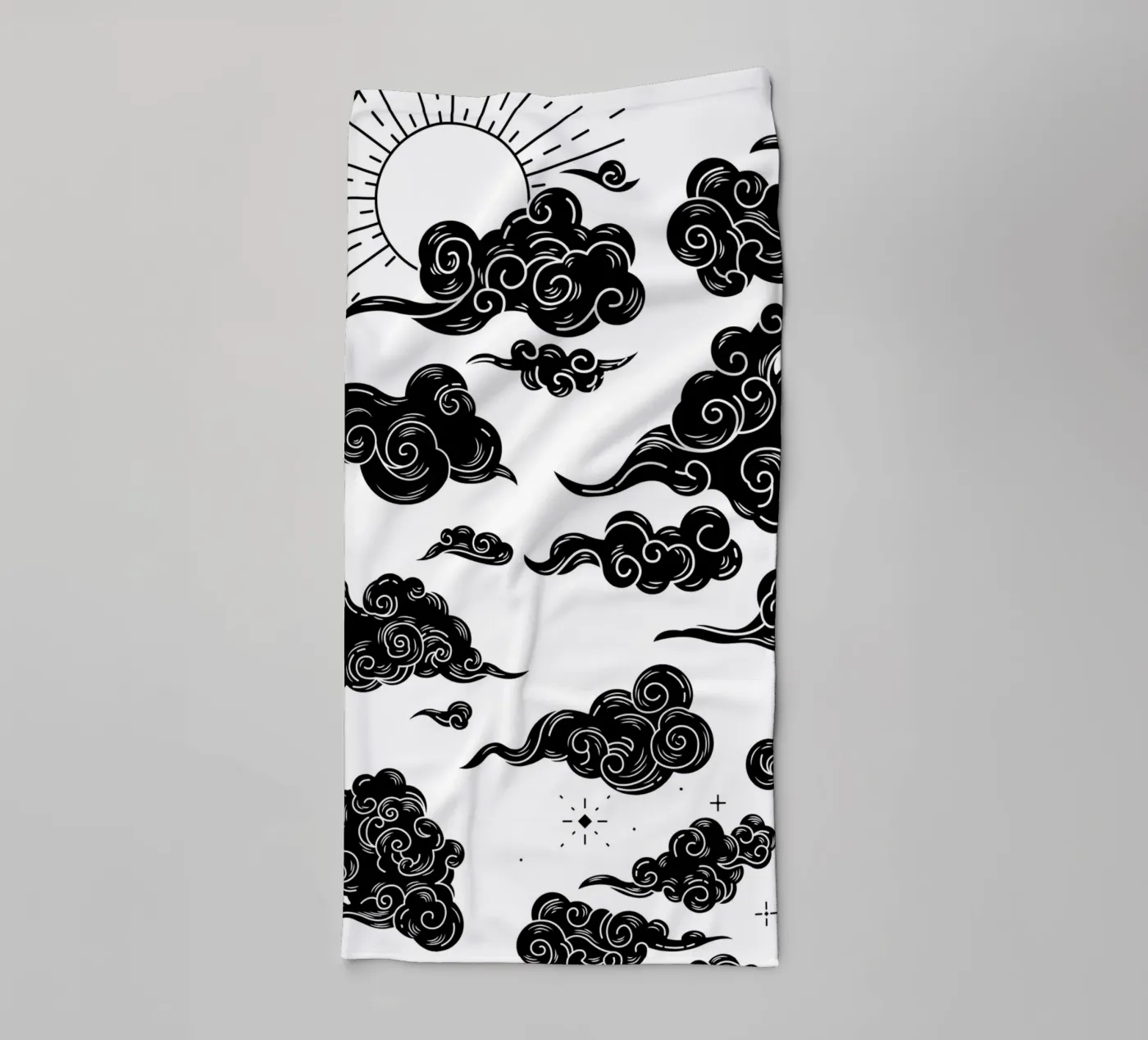 Clouds towel by Dreamer10