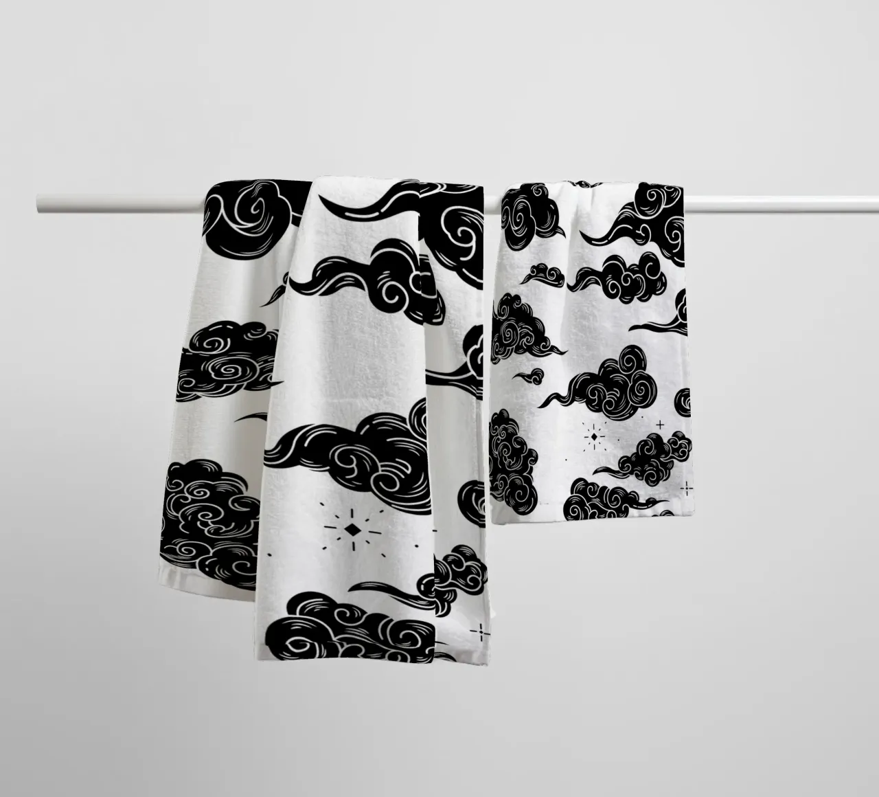 Clouds asciugamano da bagno da Dreamer10