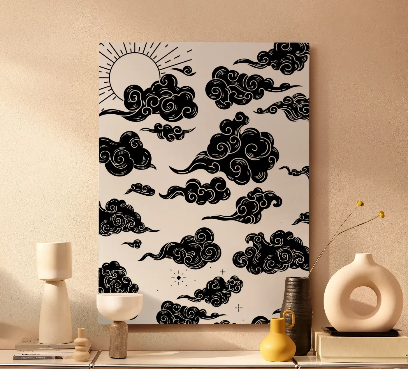 Clouds forex-plaat van Dreamer10