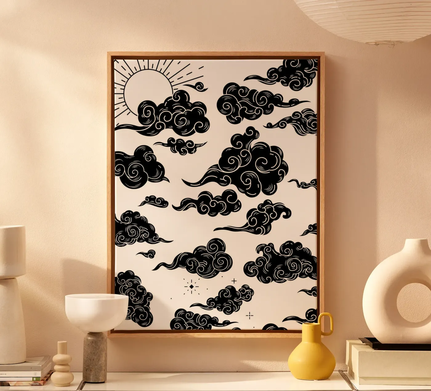 Clouds canvas van Dreamer10