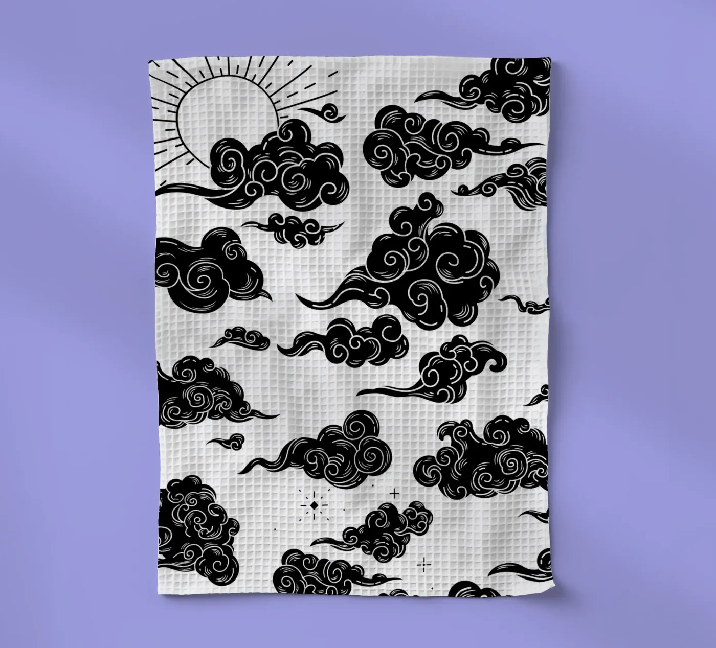 Clouds theedoek van Dreamer10