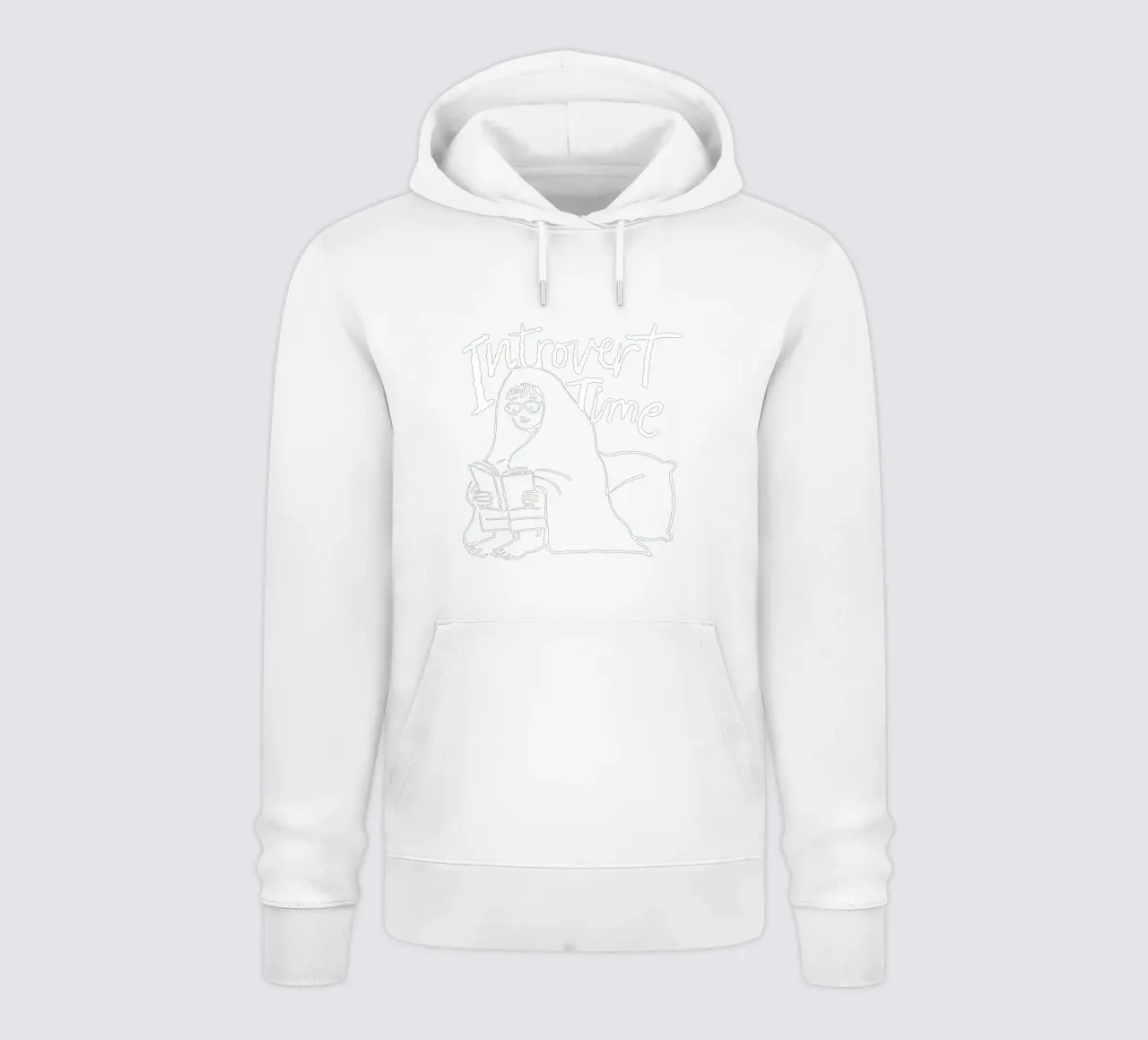 Introvert Time felpa con cappuccio da Dreamer10