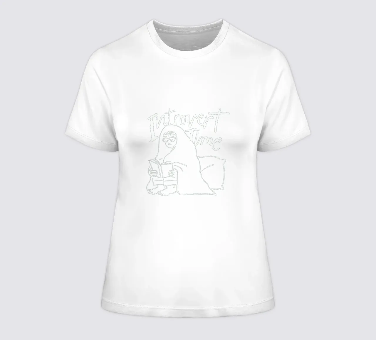 Introvert Time t-shirt da donna da Dreamer10