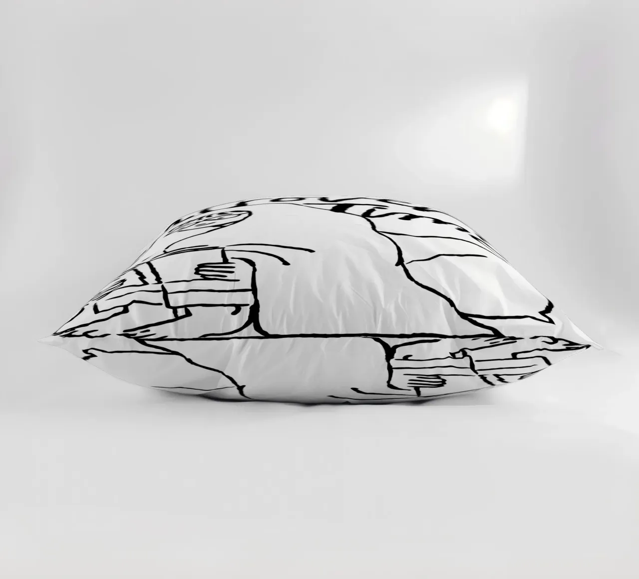 Introvert Kissen von Dreamer10