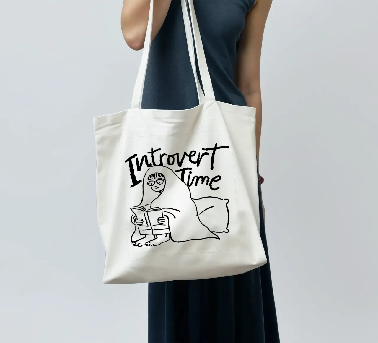 Introvert borsa in juta da Dreamer10