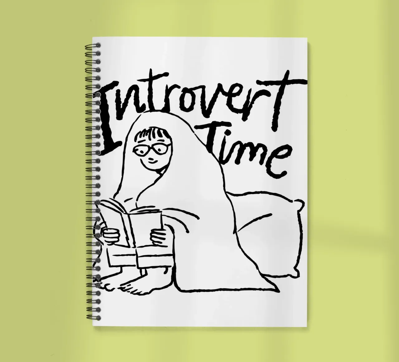 Introvert spiral notebook by Dreamer10