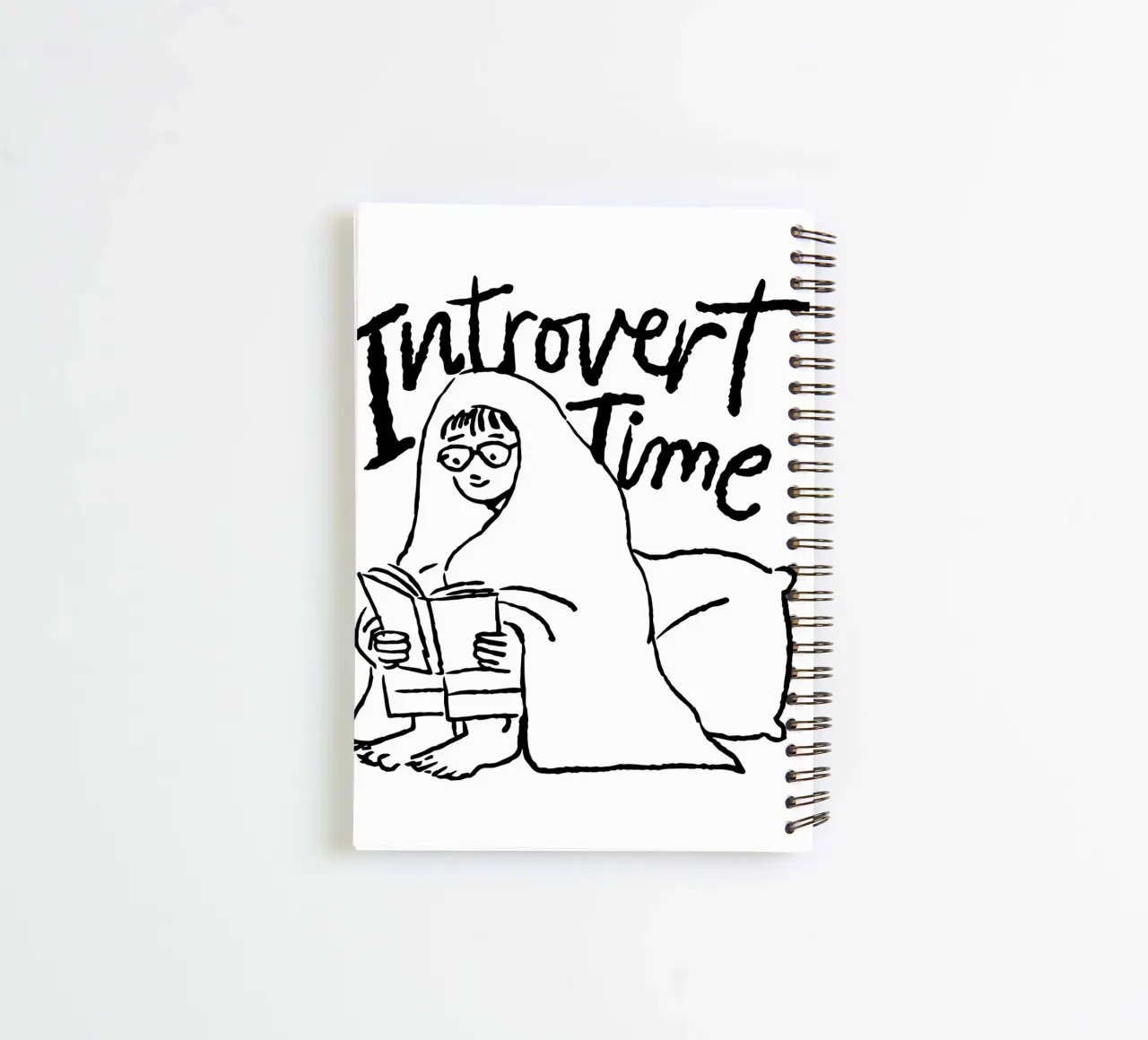 Introvert spiral notebook by Dreamer10