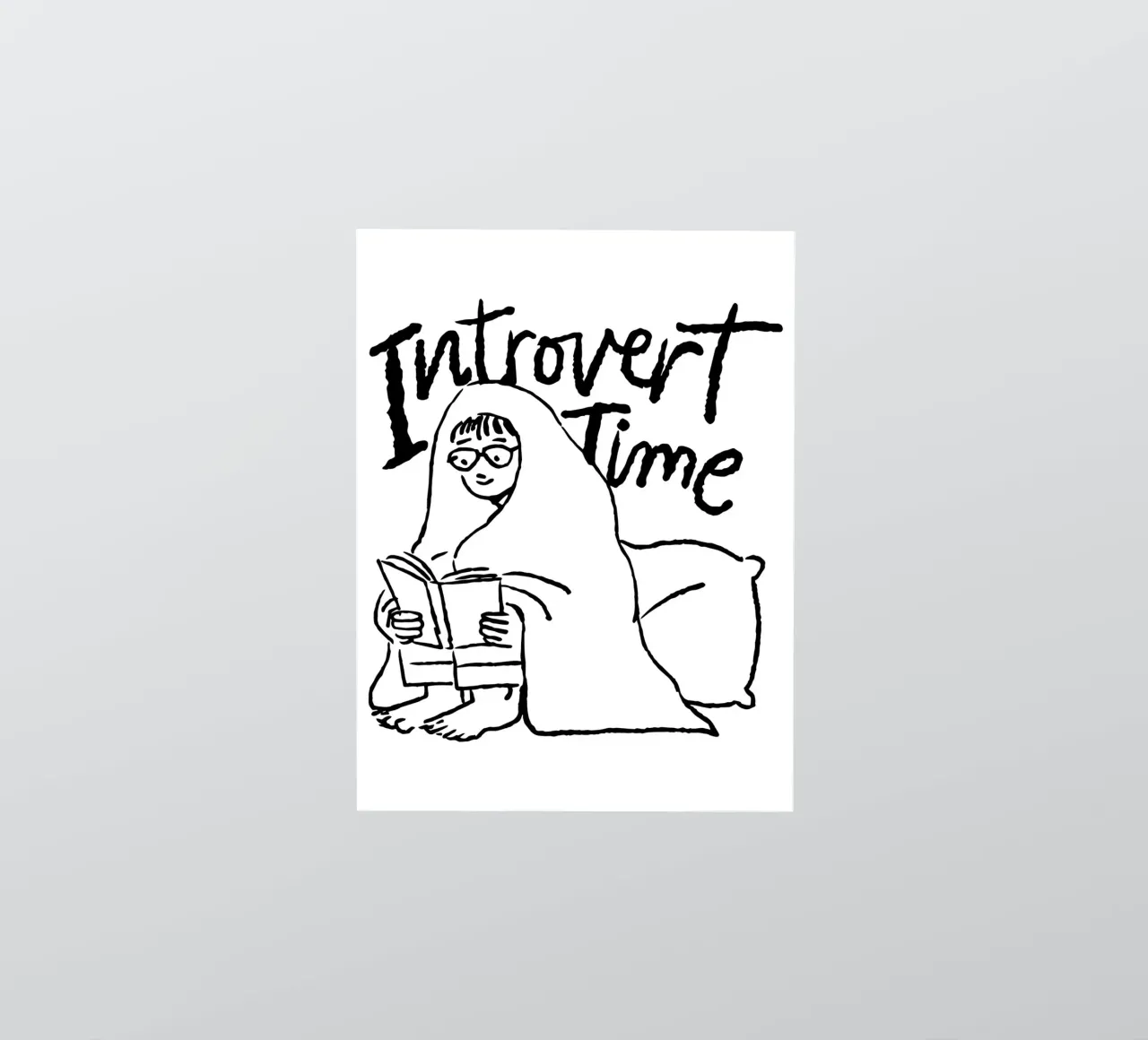 Introvert adesivo da Dreamer10