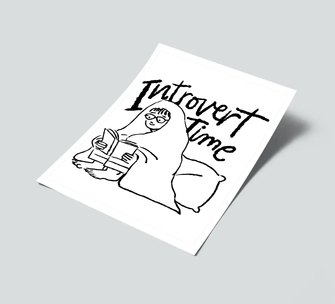 Introvert foglio adesivo da Dreamer10