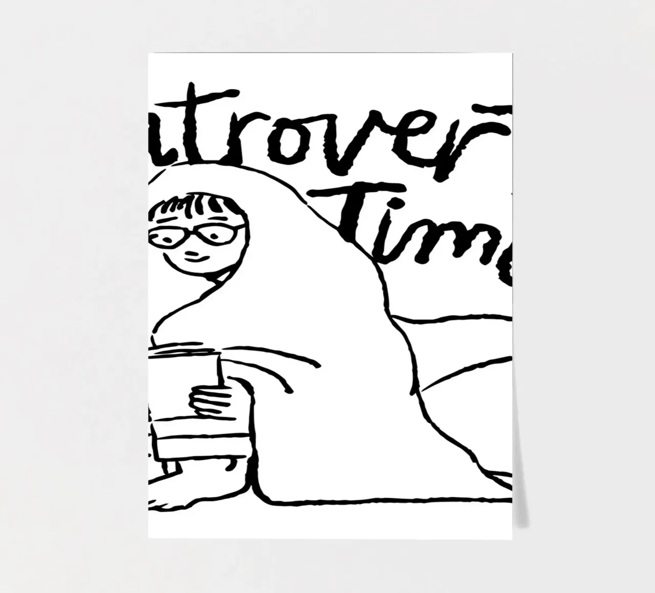 Introvert foglio adesivo da Dreamer10