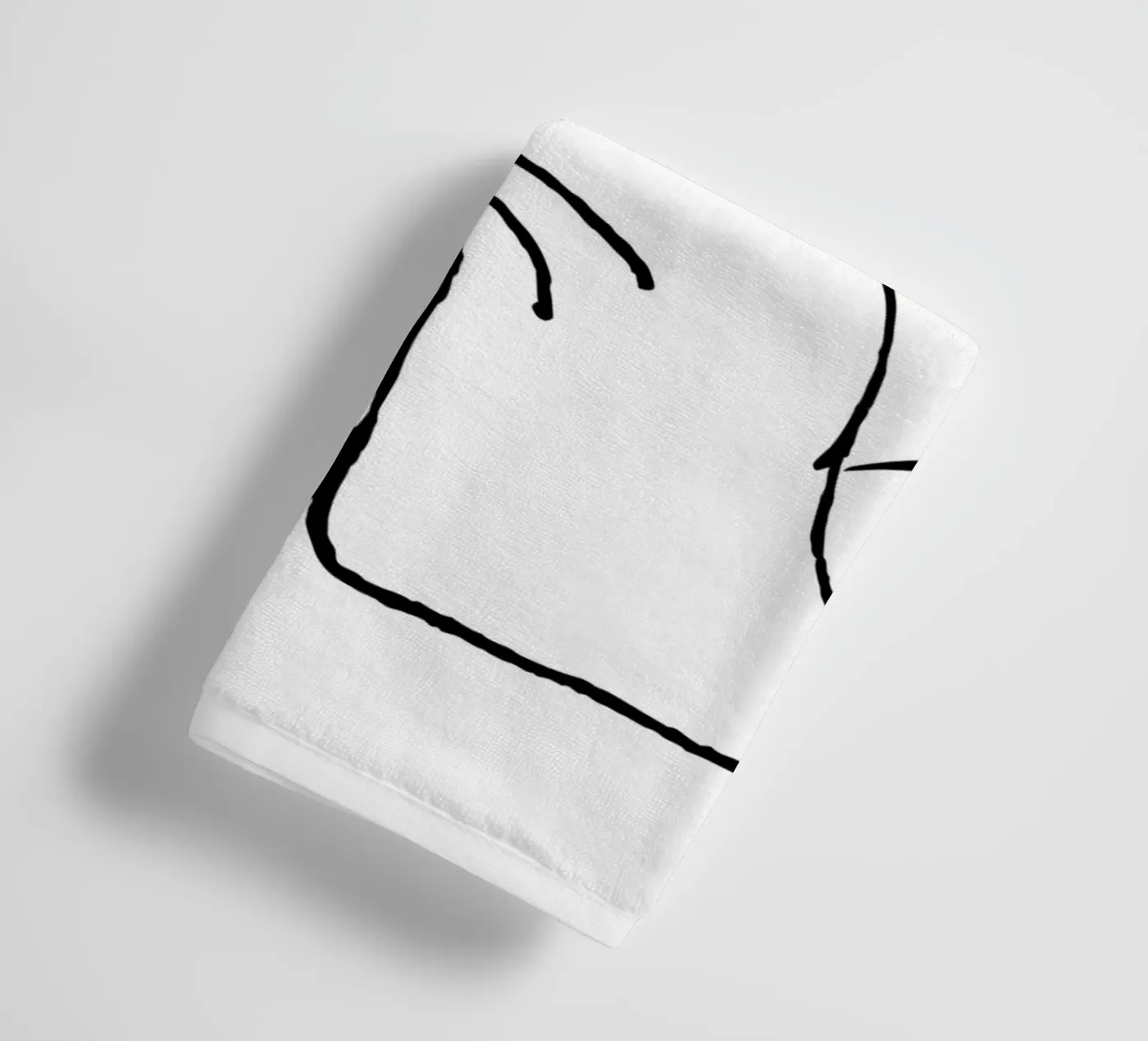 Introvert badhanddoek van Dreamer10