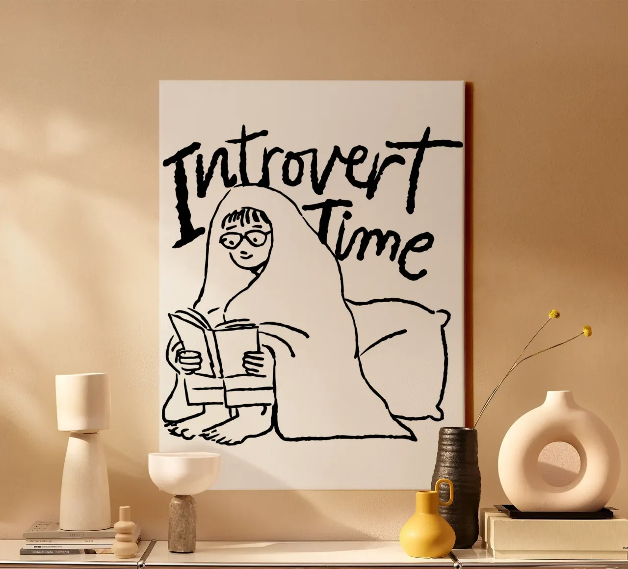 Introvert canvas by Dreamer10