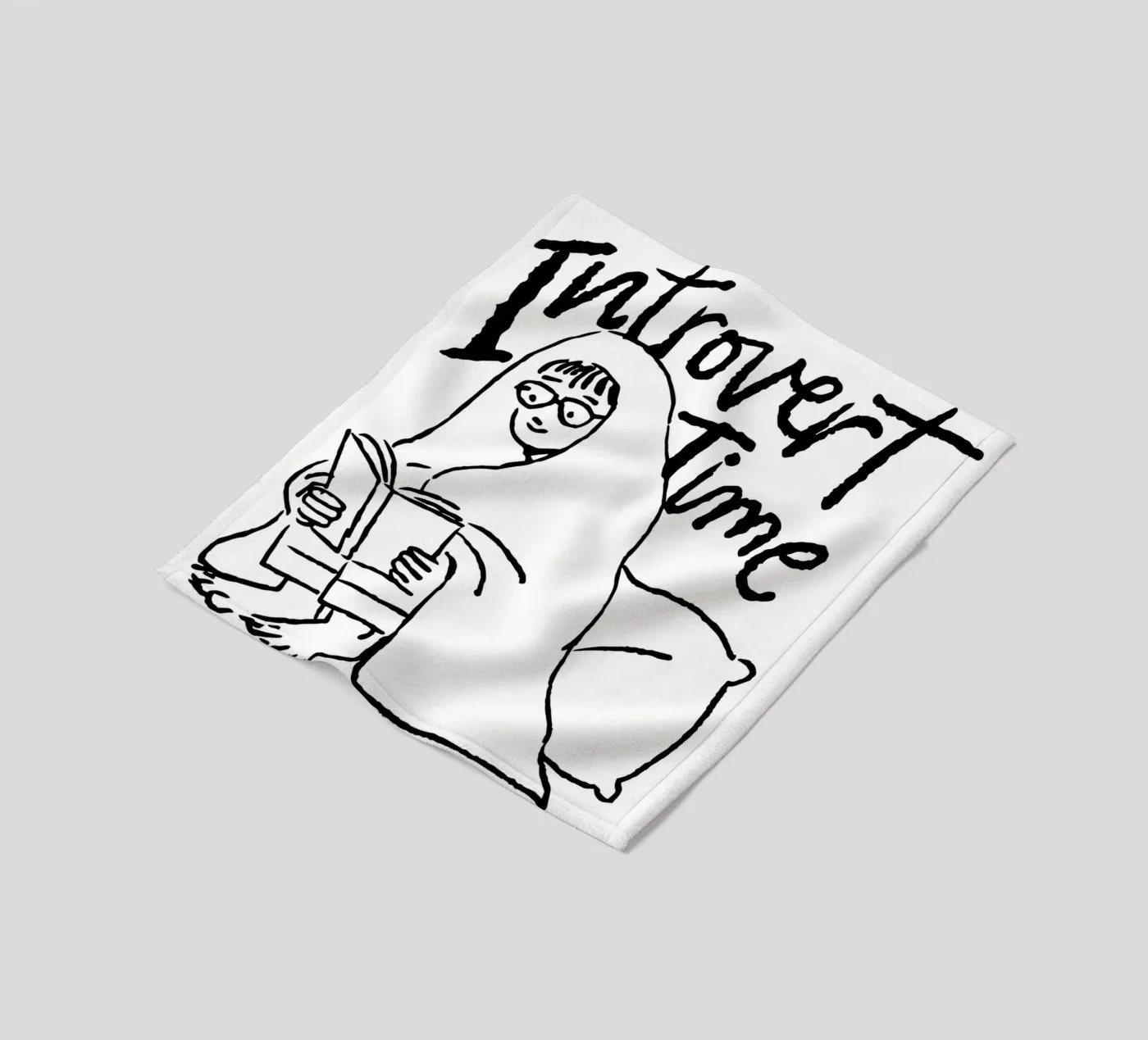 Introvert fleecedeken van Dreamer10