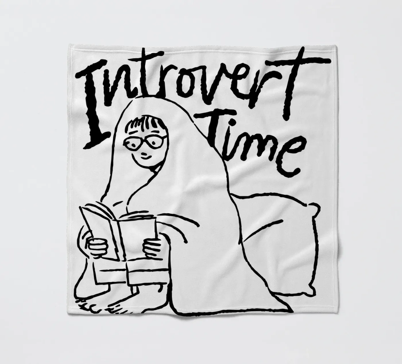 Introvert fleecedeken van Dreamer10
