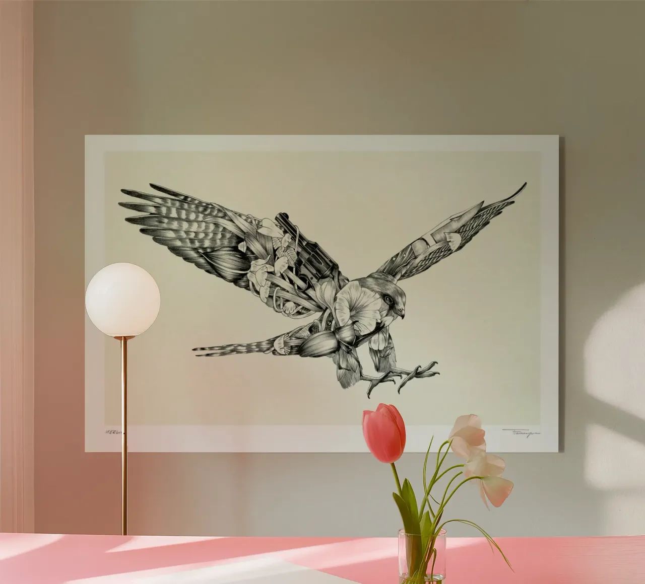 Merlin plexiglass da Faunesque