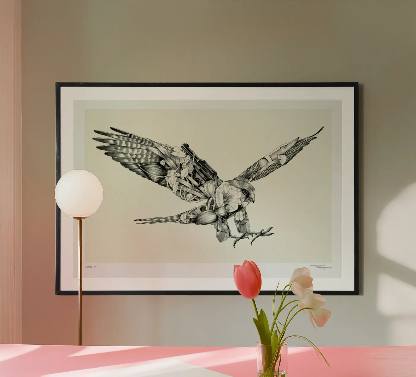 Merlin poster da Faunesque