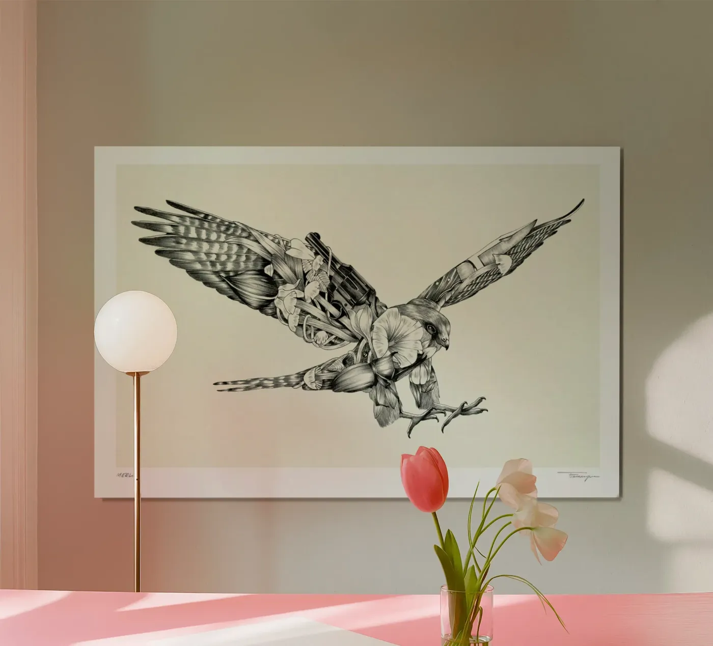 Merlin poster da Faunesque