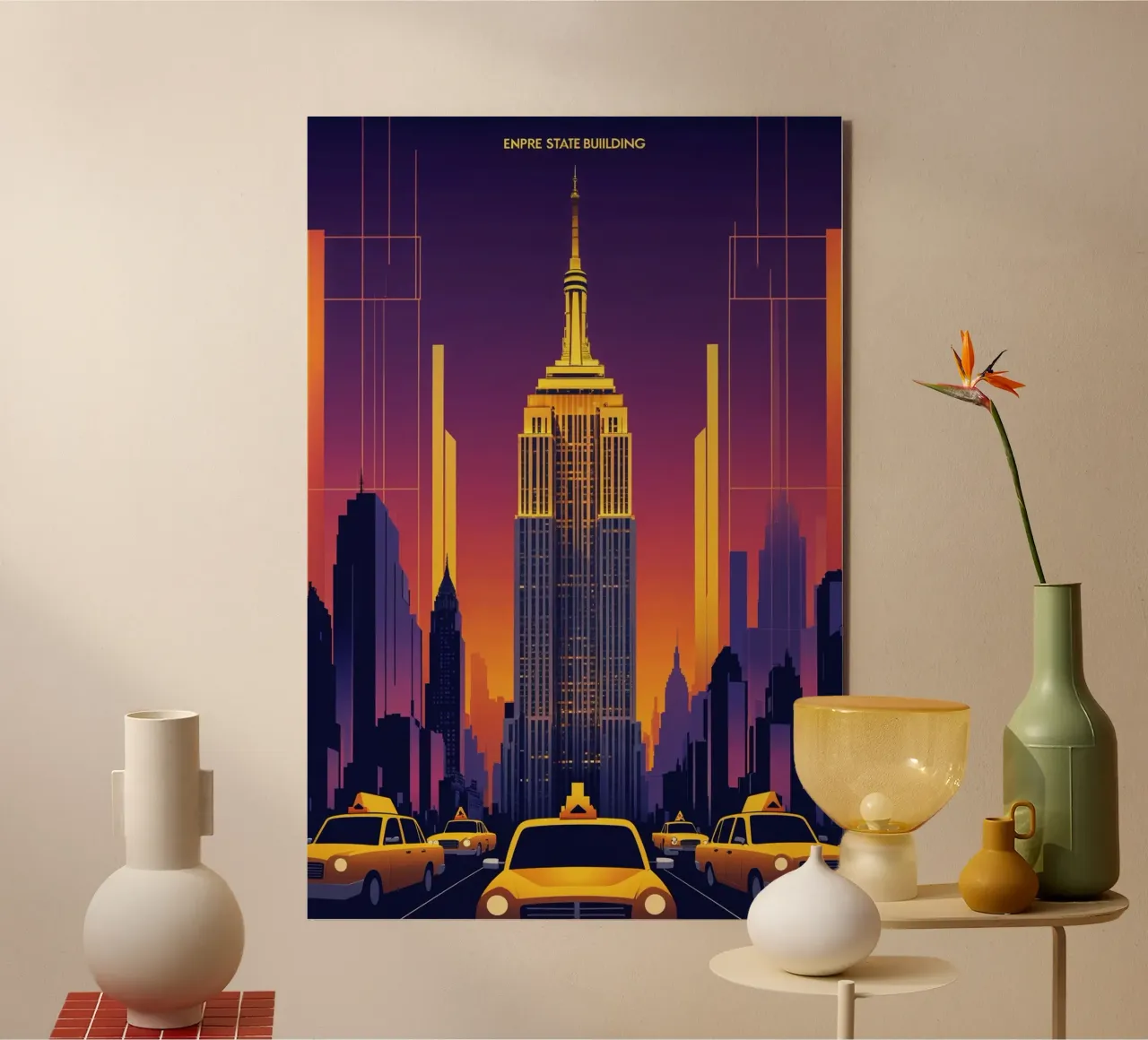 A Timeless Tribute to the Empire State Building alluminio dibond da AlbertKlee