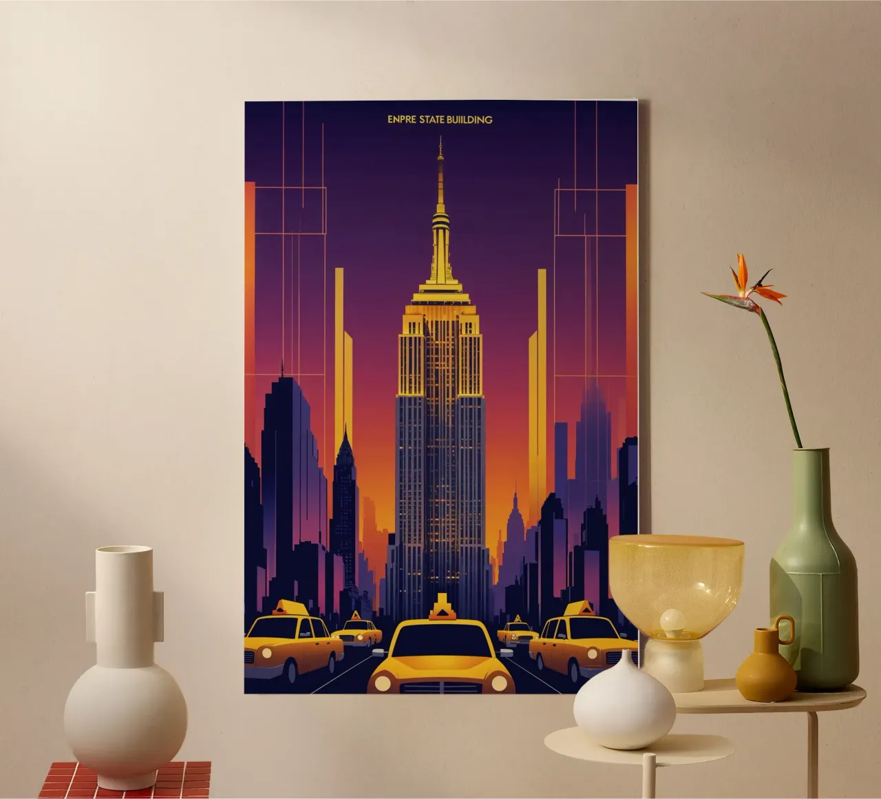 A Timeless Tribute to the Empire State Building tela da AlbertKlee