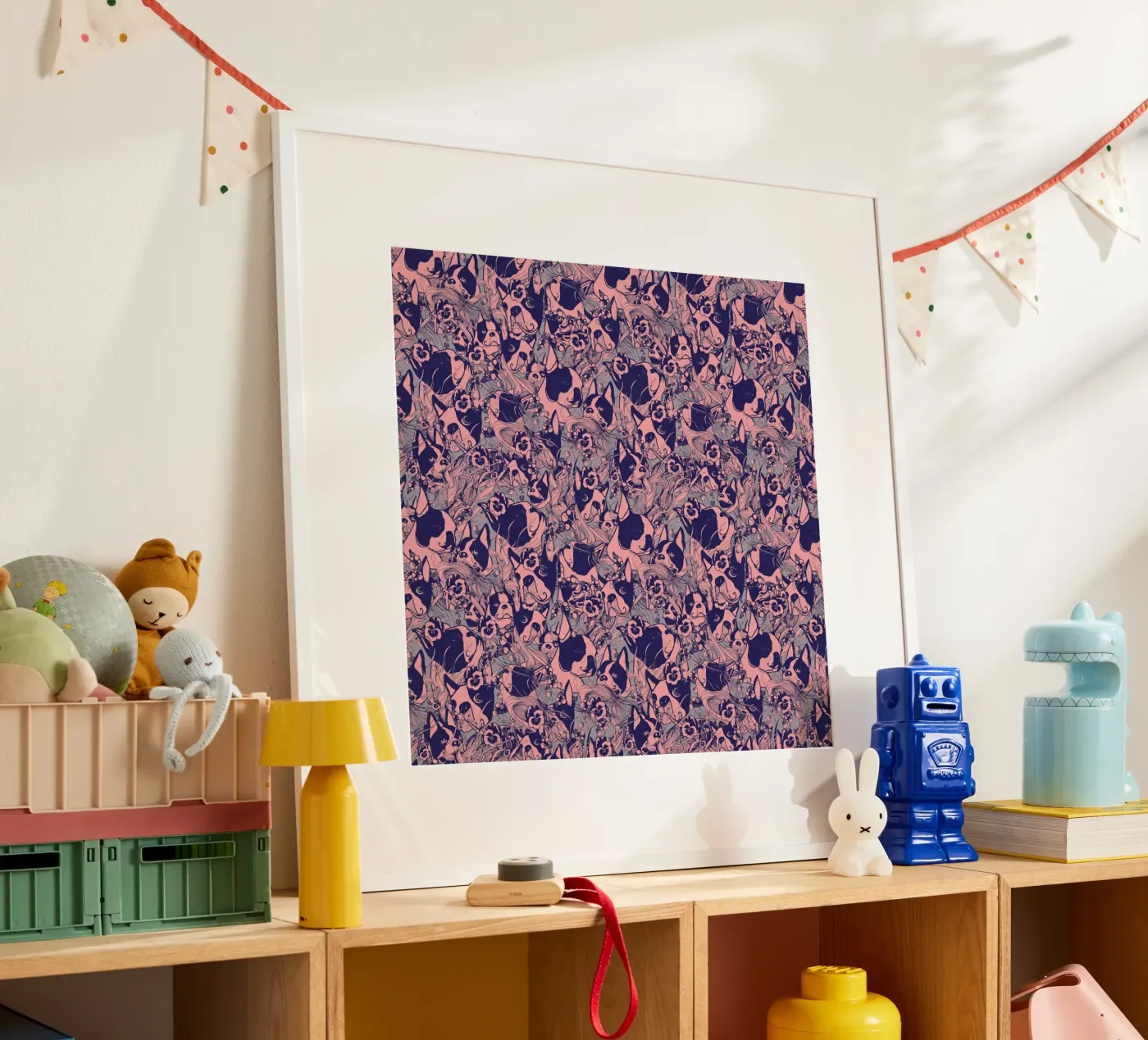 Boston Pink poster da Giulio Iurissevich