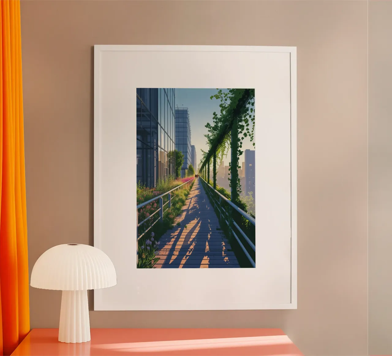 The High Line: A Morning in Bloom poster da AlbertKlee