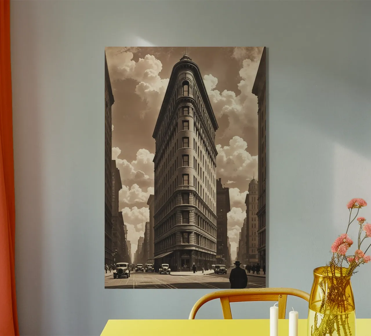 Timeless Elegance of the Flatiron Building plexiglass da AlbertKlee