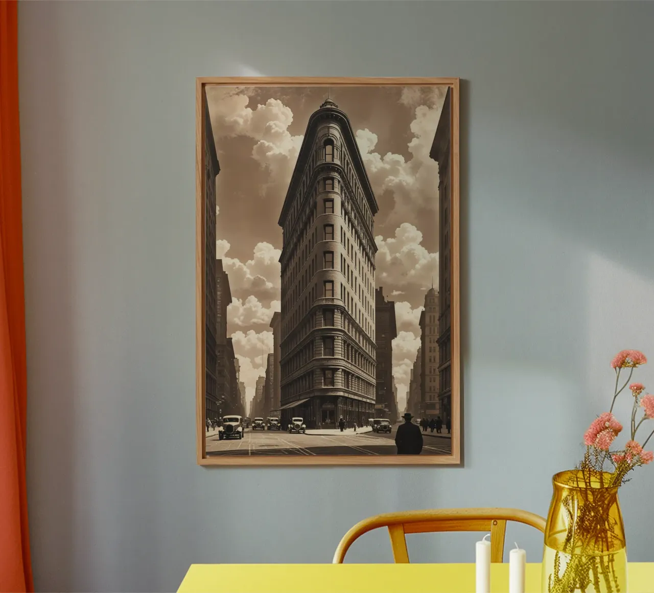 Timeless Elegance of the Flatiron Building alluminio dibond da AlbertKlee