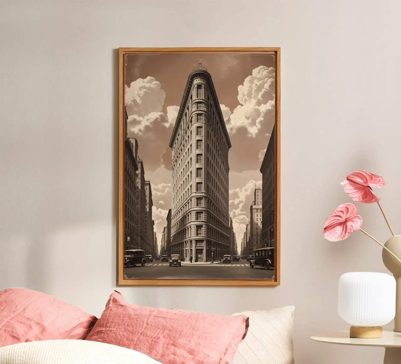 Historic Charm of the Flatiron Building alluminio dibond da AlbertKlee