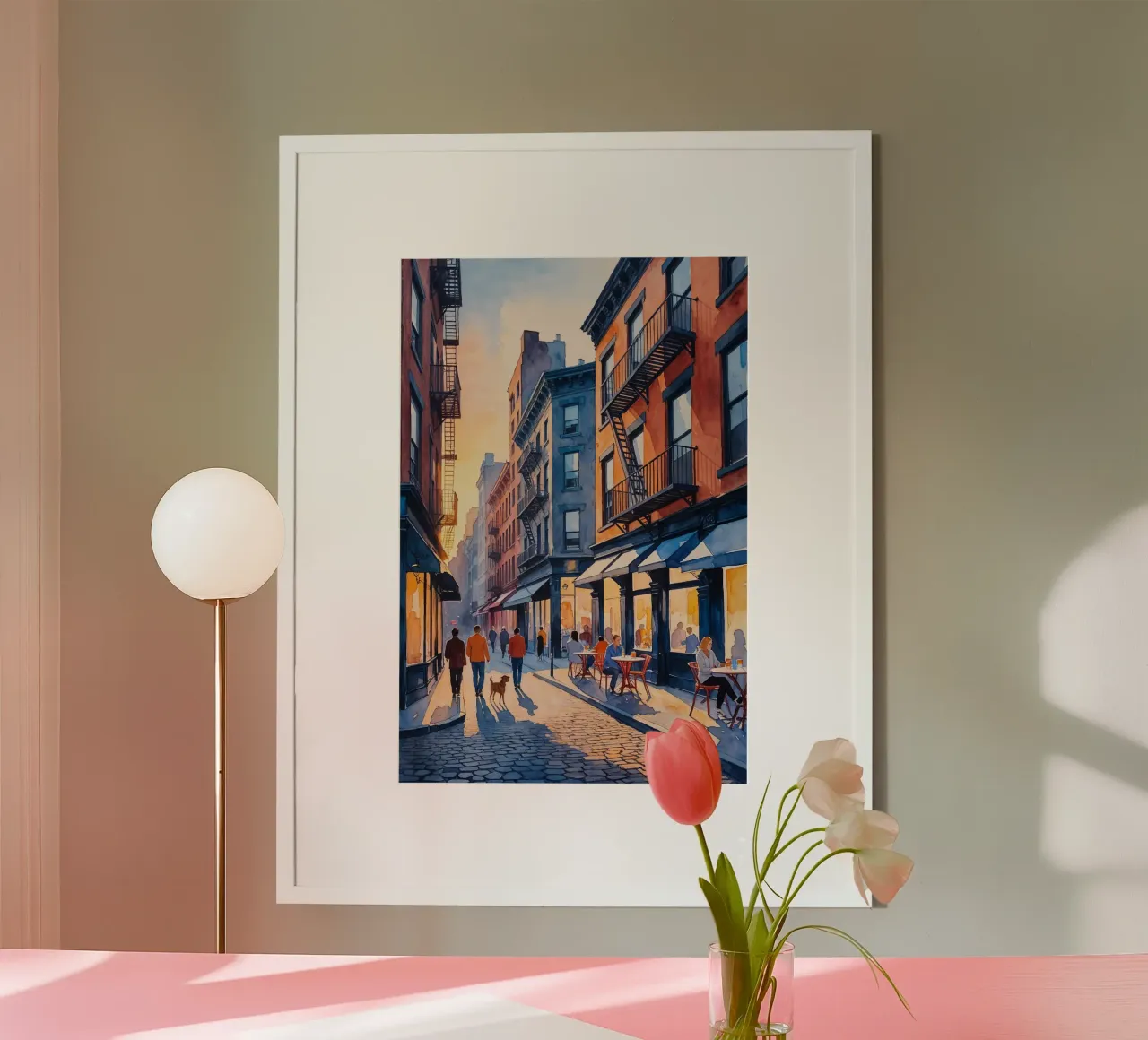 A Charming Evening in the City poster da AlbertKlee