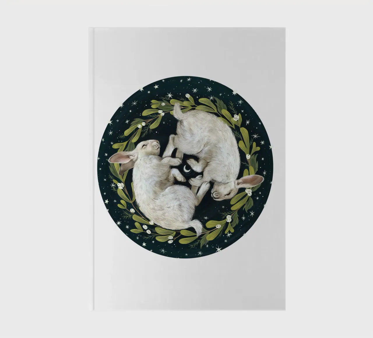 Rabbits Under The Stars notebook by Laura Graves